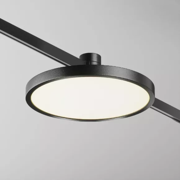 Трековый магнитный светильник Maytoni Plato TR153-1-10W3K-B Трековый магнитный светильник Maytoni Plato TR153-1-10W3K-B