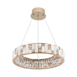 Подвесная светодиодная люстра Modelux ML.6988.600P GD