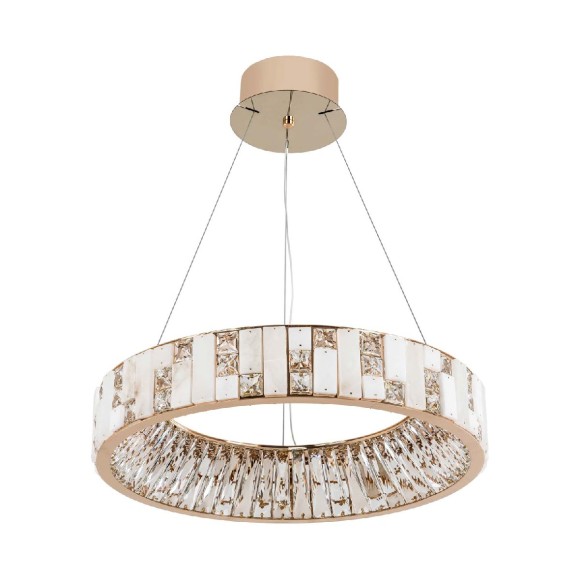 Подвесная светодиодная люстра Modelux ML.6988.600P GD