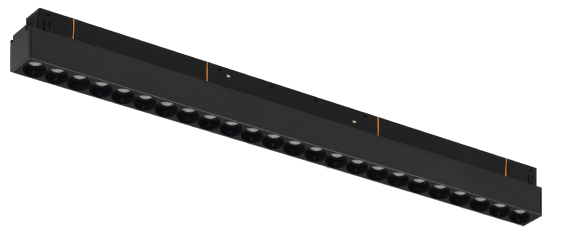 Трековый магнитный светильник iLedex Vision 4822-002-L460-24W-38DG-4000K-BK