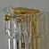 Настенный светильник DeLight Collection 88067W/L gold/clear, крупный план