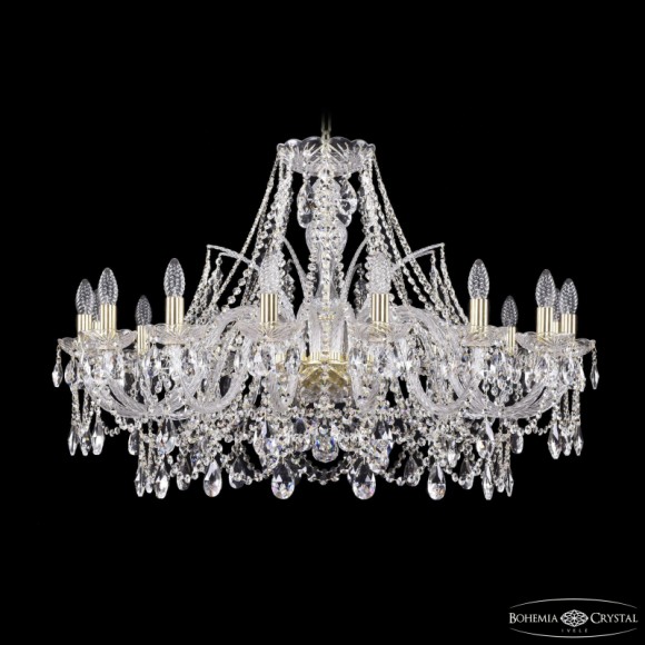 Подвесная люстра Bohemia Ivele Crystal 1411/16/360 G