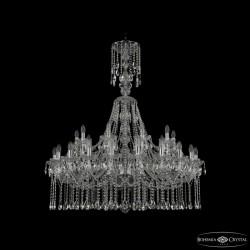Подвесная люстра Bohemia Ivele Crystal 1413/20+10/400/XL-130 Ni