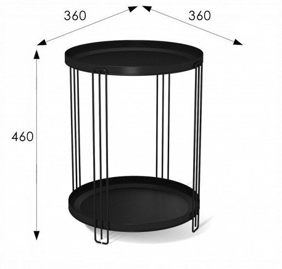Стол журнальный SHT-CT31 ML_4690654026936