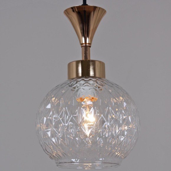 Подвесной светильник Reluce 10080-0.9-01 BK+FG