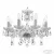 Подвесная люстра Bohemia Ivele Crystal 117/8/165 Ni