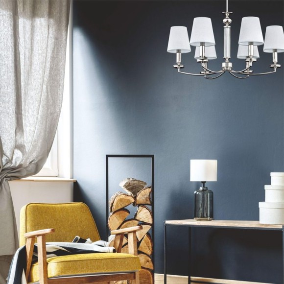 Люстра на штанге Kutek Rossano ROS-ZW-6(BN/A)