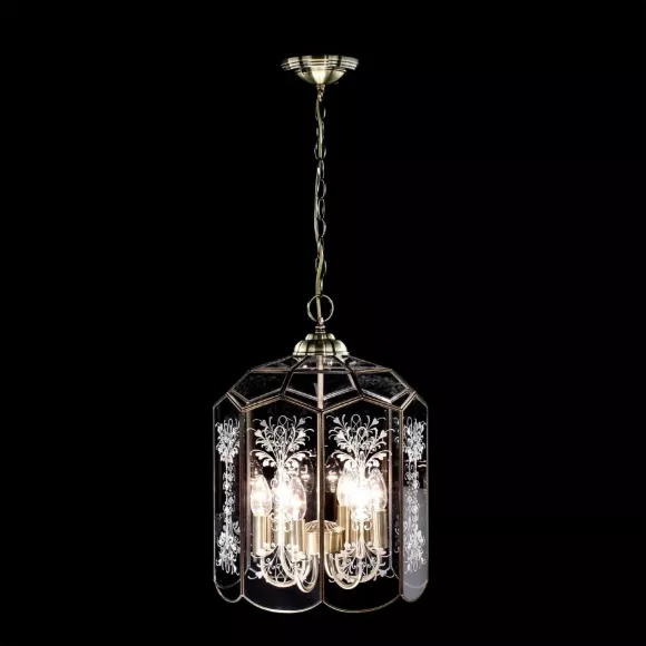 Подвесная люстра Citilux Витра-2 CL442260, Бронза, Прозрачный, Металл, крупный план Подвесная люстра Citilux Витра-2 CL442260, Бронза, Прозрачный, Металл, крупный план