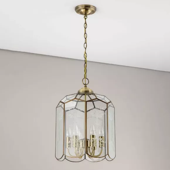 Подвесная люстра Citilux Витра-2 CL442260, Бронза, Прозрачный, Металл Подвесная люстра Citilux Витра-2 CL442260, Бронза, Прозрачный, Металл