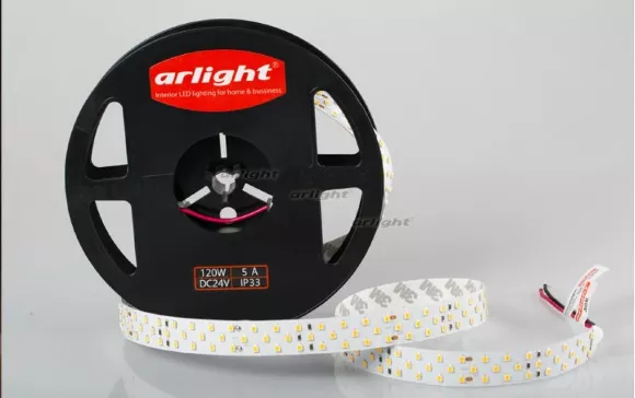 Светодиодная лента Arlight RT 2-5000 24V Day4000 3x2 (2835, 1260 LED, LUX) 019926(B) Светодиодная лента Arlight RT 2-5000 24V Day4000 3x2 (2835, 1260 LED, LUX) 019926(B)