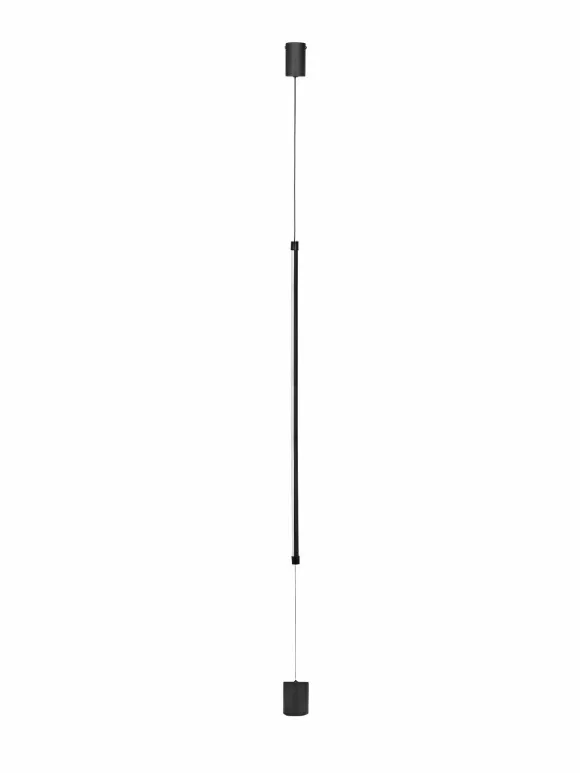 Подвесной светильник Indigo Linea 14024/A/1P Black V000121L, Черный, Белый, Нейтральный белый Подвесной светильник Indigo Linea 14024/A/1P Black V000121L, Черный, Белый, Нейтральный белый