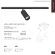 Трековый светильник Arte Lamp Linea A4631PL-1BK, Черный, Нейтральный белый, Алюминий