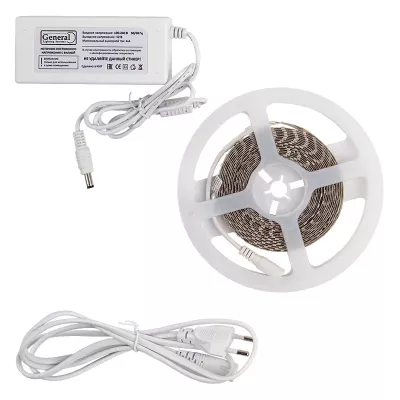 Светодиодная лента (комплект) General GLS-2835-120-9.6-12-IP20-PRO-3-5-KIT 501022