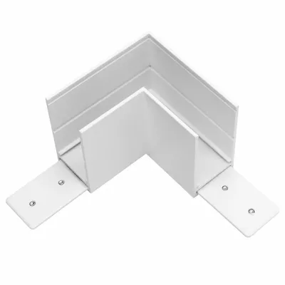 Соединитель PRO L-образный горизонтальный Teta Lightstar 505126-ALU