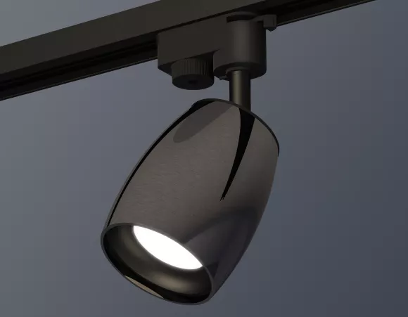 Трековый однофазный светильник Ambrella Light Track System XT1123001 (A2521, C1123, N7021), Черный, Металл, Хай-тек стиль Трековый однофазный светильник Ambrella Light Track System XT1123001 (A2521, C1123, N7021), Черный, Металл, Хай-тек стиль
