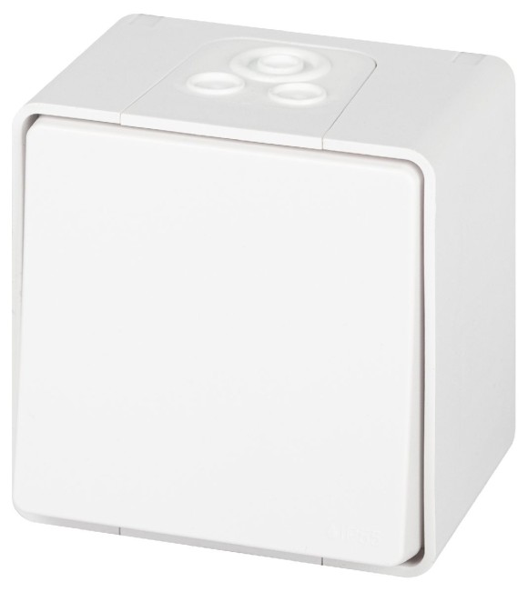 Переключатель одноклавишный Эра 11-1503-01 Б0063301