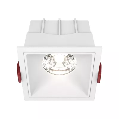 Встраиваемый светильник Maytoni Technical Alfa LED DL043-01-15W4K-SQ-W