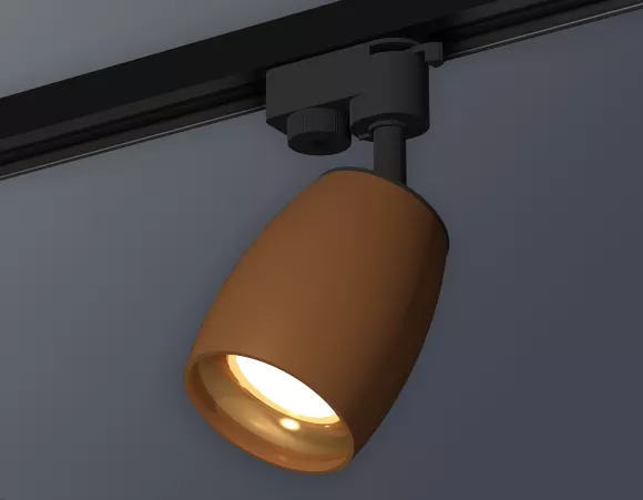 Трековый однофазный светильник Ambrella Light Track System XT1124034 (A2521, C1124, N7014), Коричневый, Металл, Современный стиль Трековый однофазный светильник Ambrella Light Track System XT1124034 (A2521, C1124, N7014), Коричневый, Металл, Современный стиль