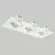 Встраиваемый светильник Crystal Lux CLT 002C3 WH V2