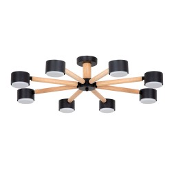 Потолочные люстры Arte Lamp Tenda A1624PL-8BK