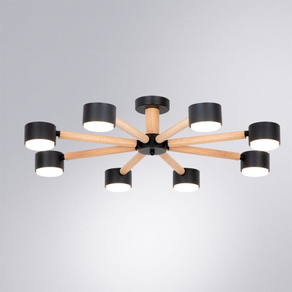 Потолочные люстры Arte Lamp Tenda A1624PL-8BK